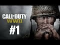   call of duty ww2 walkthrough gameplay part 1  normandy    giveaway at 1500 subscribers 