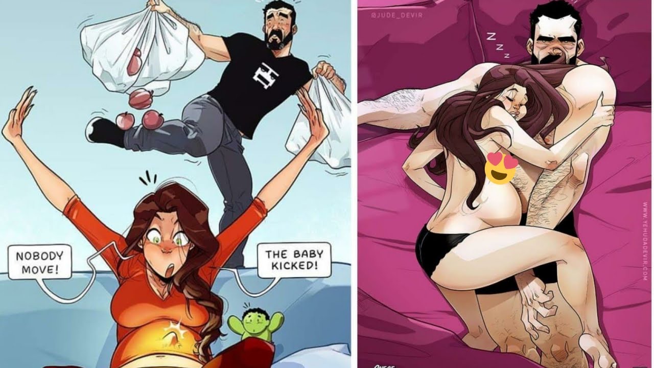 🔥 Artist Illustrates Everyday Life With His Wife 🔥 & They Are Pregnan...