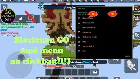 Blockman GO mod menu cheats No expire Good script GameGuardian script hack