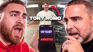 THIS WAS PAINFUL TO WATCH! LosPollosTV And Dad React To Tony Romo DUI Arrest Bodycam Footage!