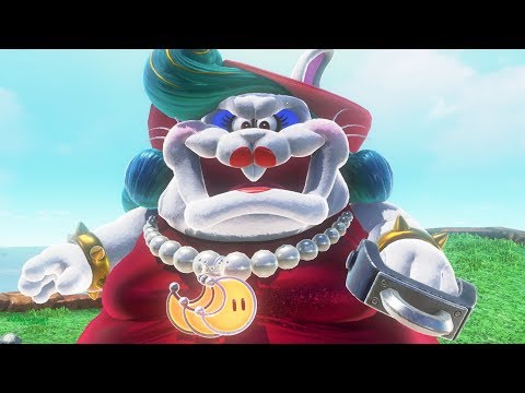 Video: Super Mario Odyssey - Hvordan Slå Mother Broodal Sjefkampen Med Chain Chomps