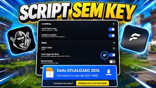SAIU! SCRIPT BLOX FRUITS 2026 (SEM KEY): DELTA ATUALIZADO COM LINK DIRETO MEDIAFIRE😮PARA (PC/MOBILE)