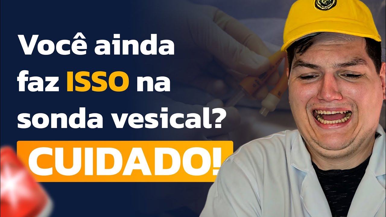 A VERDADE sobre o volume do balonete da sonda vesical que NINGUÉM TE EXPLICA