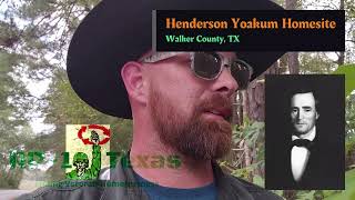 Henderson Yoakum Homesite Texas History Lessons