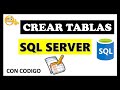 🔴 Crear TABLAS en SQL Server con y sin CODIGO 📊