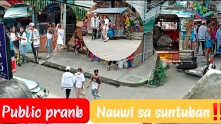 public prank nauwi sa suntukan‼️ #youtuber #prank screenshot 1