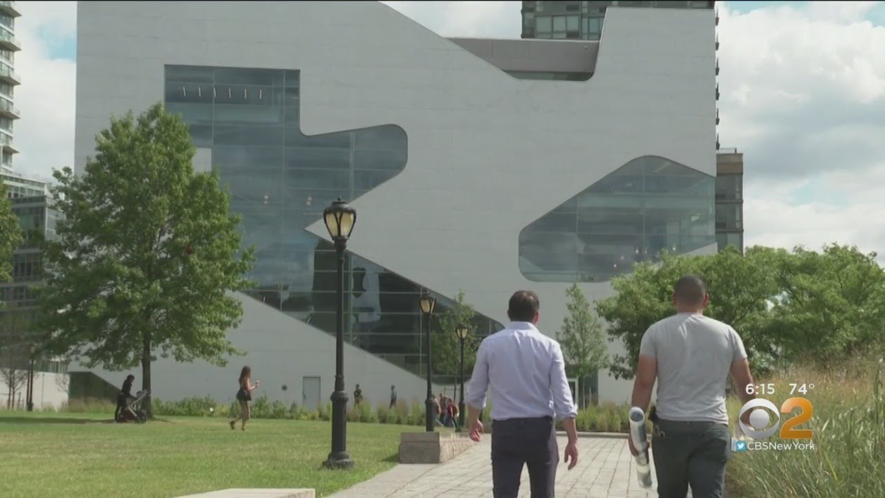 cbs new york weather Hunters Point Library Finally Open