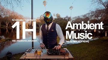 Lakeside | 1 Hour Relaxing Synth Ambient Music with nature sounds | Arturia Microfreak ambient