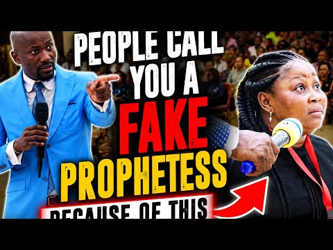 DE-PROPHETIC- PEOPLE ARE CALLING YOU A FAKE PROPHETESS BECAUSE OF THIS || APOSTLE SULEMAN 
