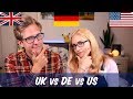 German VS American VS British