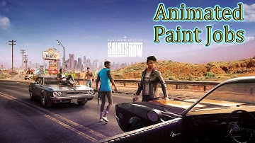 Saints Row 2022💠How To Unlock Animated Paint Jobs For Weapons + Vehicles + Skin + Clothing
