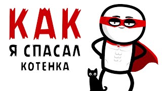 КАК Я СПАСАЛ КОТЕНКА [ анимация ]