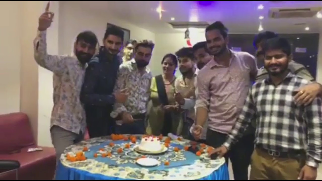 My Birthday celebration with friends (Haridwar), cake facial enjoy ,ajj