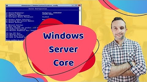 محاضرة ويندوز سيرفر - MCSA - Windows Server Core - | By : Mohamed Zohdy -