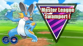 Pokémon GO PvP Swampert in Master League!