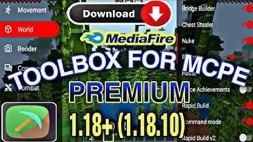 Minecraft Toolbox Premium Download 1.18.10 | Infinite Time | No Password | Mediafire Download Link