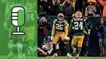 A leaping interception! Listen to the Packers