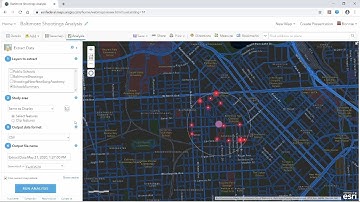 Spatial Analysis in ArcGIS Online