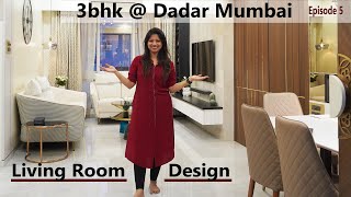 Living Room Interior Design India| Hall Interior Design Ideas| luxury Apartment Tour Mumbai| Nihara