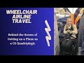 Wheelchair airline travel