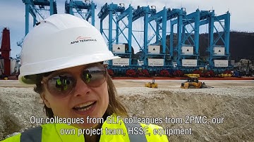 Italy’s first, fully-automated gantry cranes reach Vado Ligure