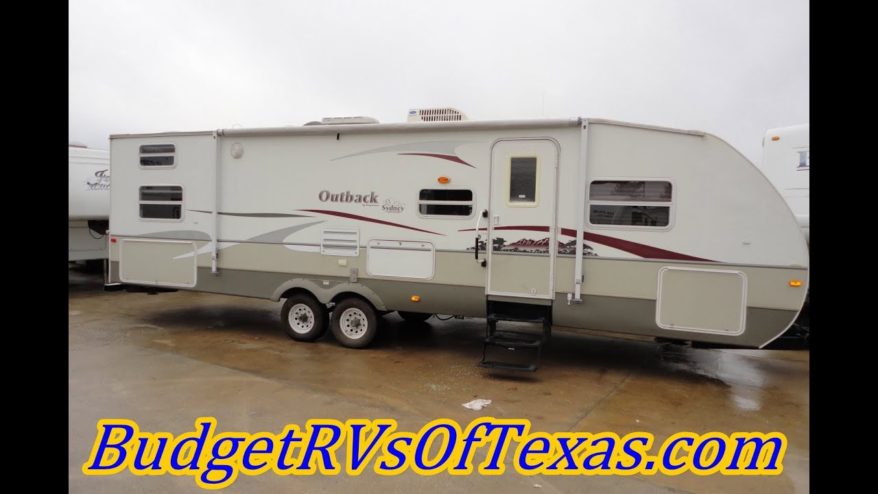 2007 Outback 31RQS | Check Out This Stylish Bumper Pull Bunk House With ...