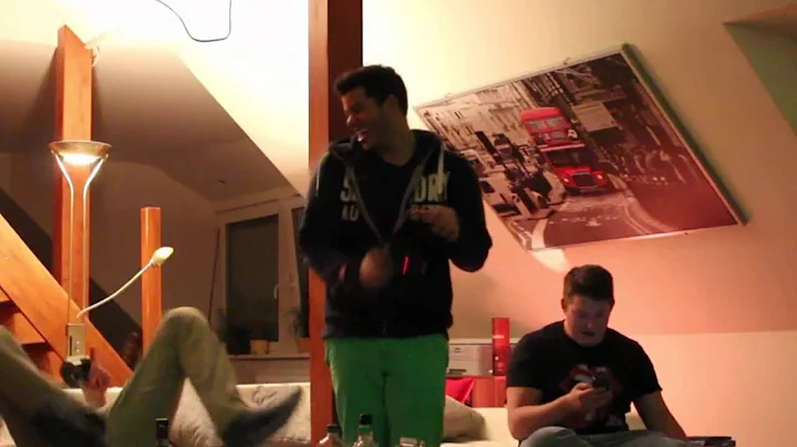 Marlon Lorenz und Achim sind glücklich