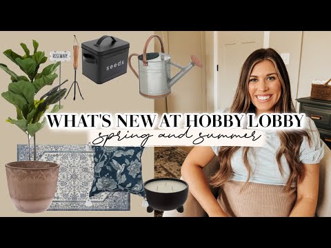 WHAT'S NEW AT HOBBY LOBBY APRIL 2024 | HOBBY LOBBY SPRING SHOP WITH ME