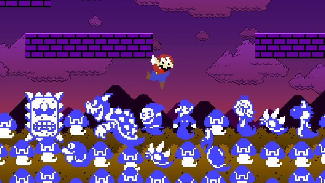 Super Mario Bros. but the floor is GHOSTS! 👻 (2025 Halloween Special)