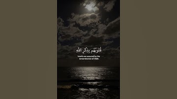 الذين أمنُوا وتطمَئن قلُوبهم بِذكر الله ﴾ سوره الرعد، عبدالرحمن مسعد