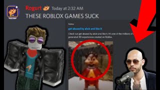 My Viewers Sent Me Awful Roblox Games...