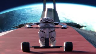Clone Engineer pull up to yo girl riding a Segway. What do you do [ Star Wars SFM Animation ]