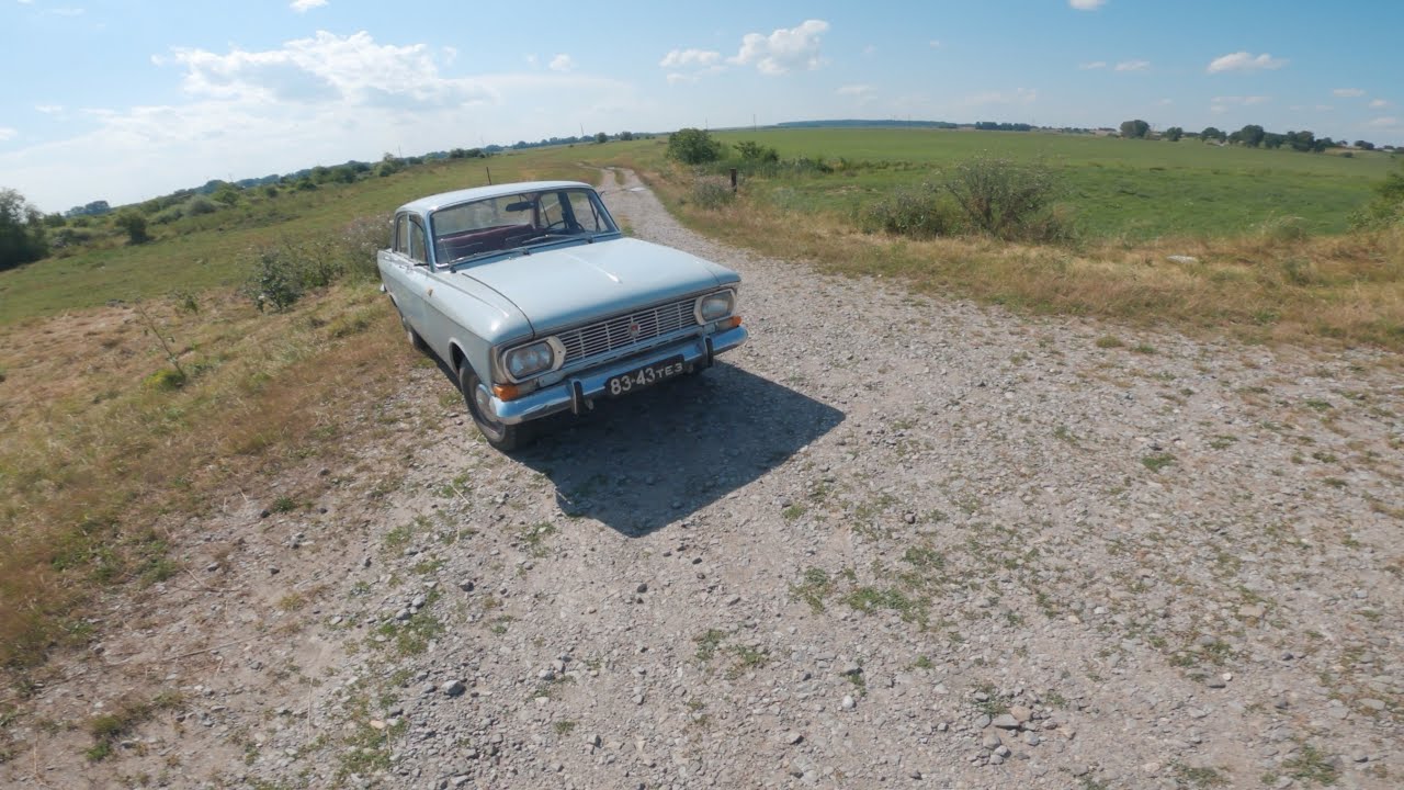 MOSKVICH 1975 POV test drive / 46 Year old Soviet Car