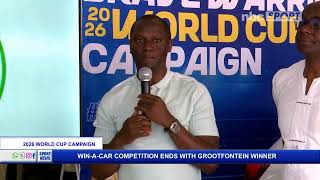 Win-A-Car Competition Ends With Grootfontein Winner