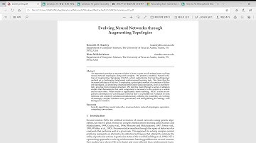 The Big Picture of NEAT (NeuroEvolution of Augmented Topologies): My thoughts