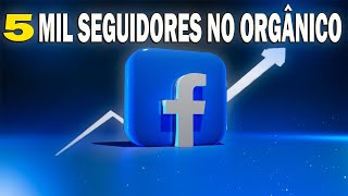 COMO GANHAR 5 MIL SEGUIDORES NO ORGÂNICO NO FACEBOOK