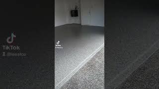 ISEALCO Premium Full Flake Epoxy Garage Floor with Polyaspartic top coat! 5 layer system! Wow! 😲