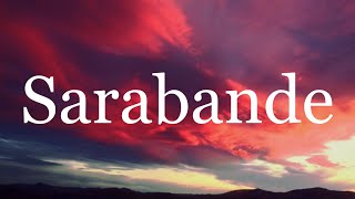 Sarabande