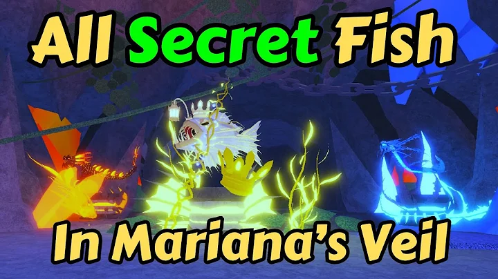 *NEW* All Secret Fish In Mariana Veil Update (Cutscene) | Fisch | Roblox