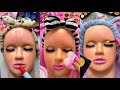 ASMR Satisfying with Unboxing &amp; Review Mannequin Makeup Skincare Sounds Spa day Video Fast No talk ☆