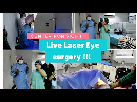 Live Laser Eye Surgery | Smile Technology | Center For Sight Vision