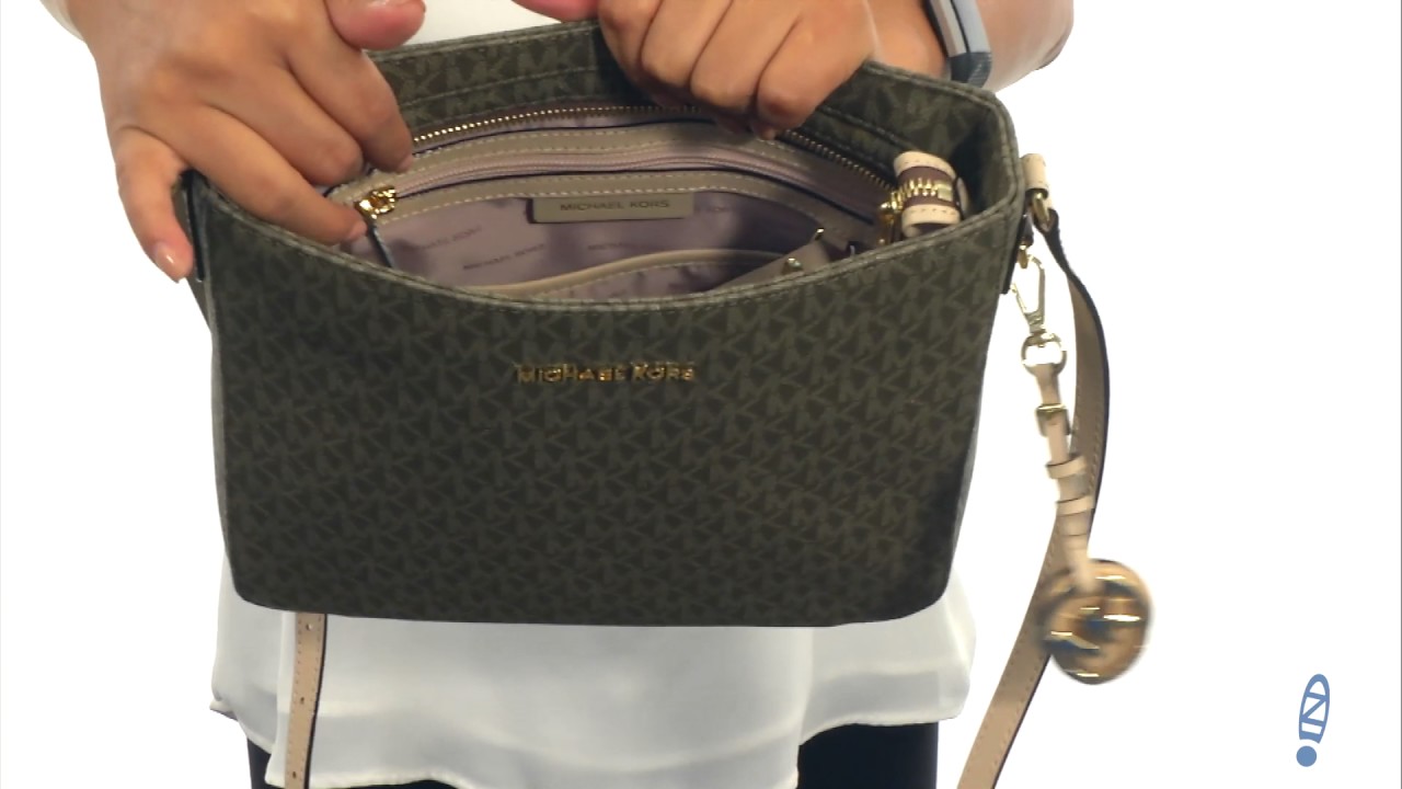 MICHAEL Michael Kors Jet Set Travel Large Messenger SKU:8954730 - YouTube