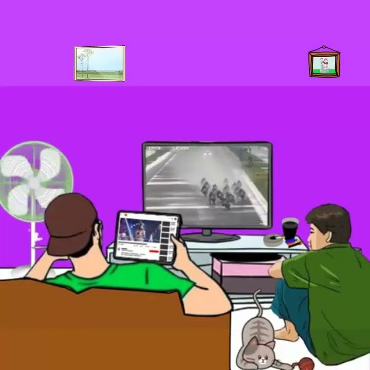 Story Wa Animasi Kekinian nonton tv moto gp lucu santuy #shorts