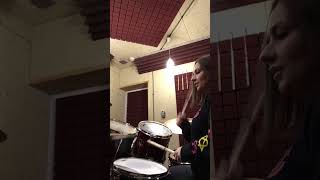 Ранетки - Это все о ней🥁 #drums #drumcover #drumgirl #ранетки