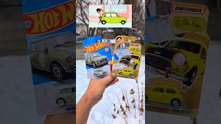 Mr Bean Surprise! 🇬🇧 Favorite Mini Cooper Hot Wheels #hotwheels #matchboxcars #diecast #toys #mrbean