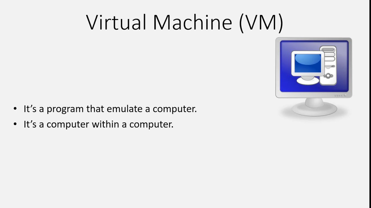 Understand What is a Virtual Machine - YouTube