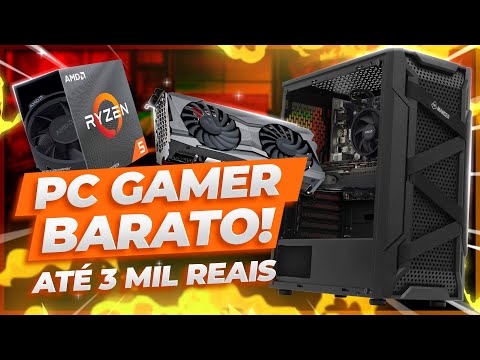 Montamos o Melhor PC GAMER até 3.000 Reais para Jogar em Full HD 2023