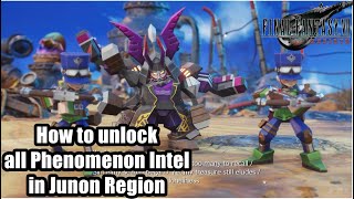 How to unlock all Phenomenon Intel in Junon Region FF 7 Rebirth
