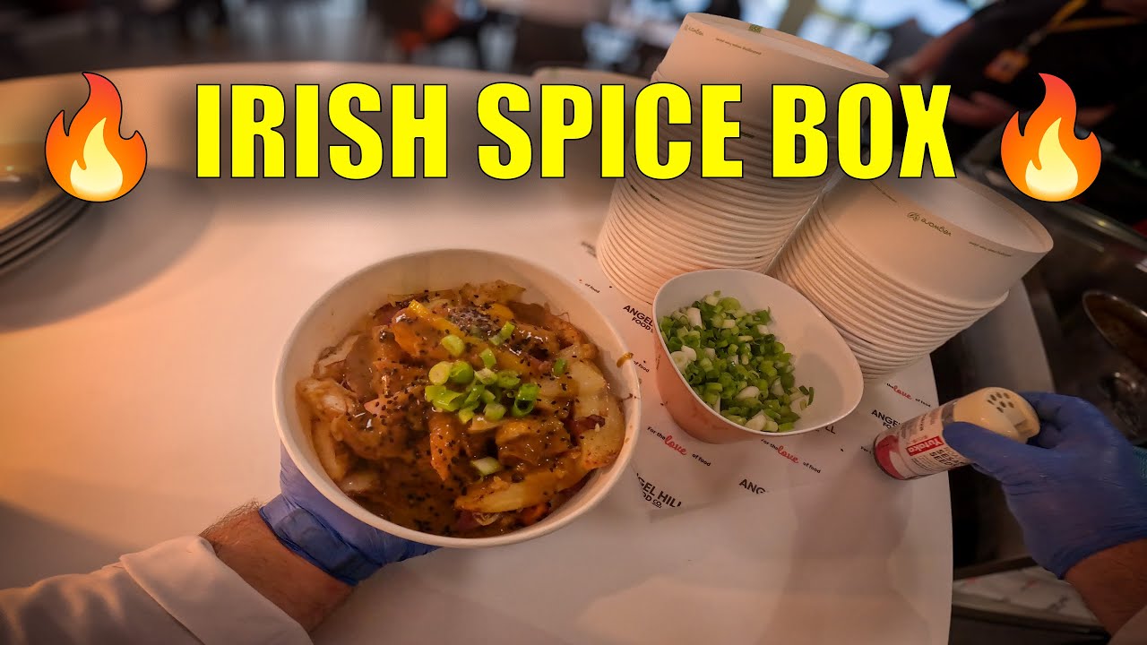 POV Cooking | Irish Spice Box: Chips, Chicken + Curry Sauce 👌😊👍