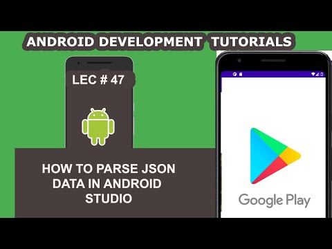 Parse JSON in Android Studio - 47 - Android Development Tutorial for Beginners